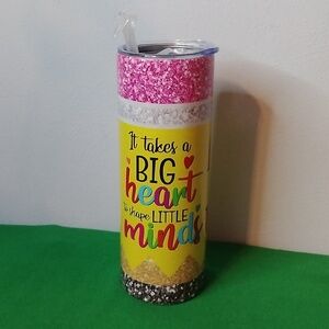 20 Oz. Stainless Steel "It Takes A Big Heart..." Insulated Tumbler